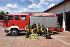 Atemschutzausbildung 2019 zweier Kameraden unserer Wehr in Oberasbach